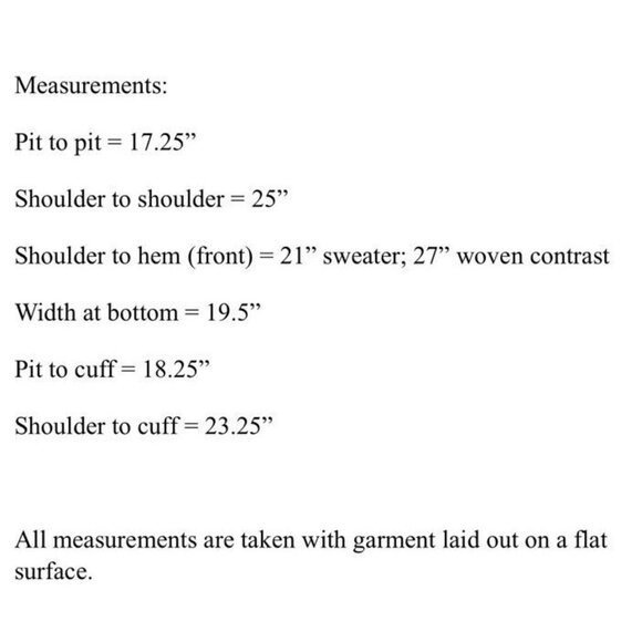 Belle By Kim Gravel Sz XXS Feather Knit Sweater & Woven Printed Combo Blouse EUC - Picture 14 of 14